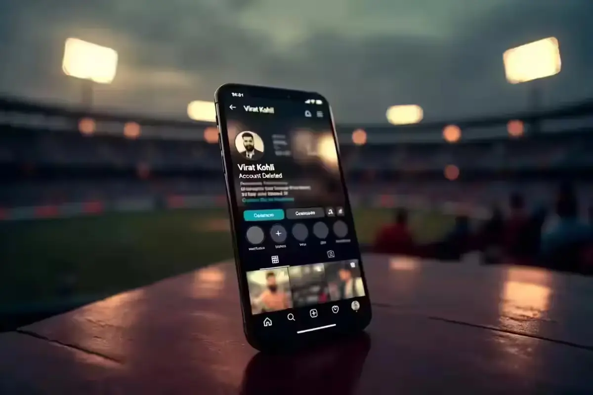 Virat Kohli's Instagram Vanishes