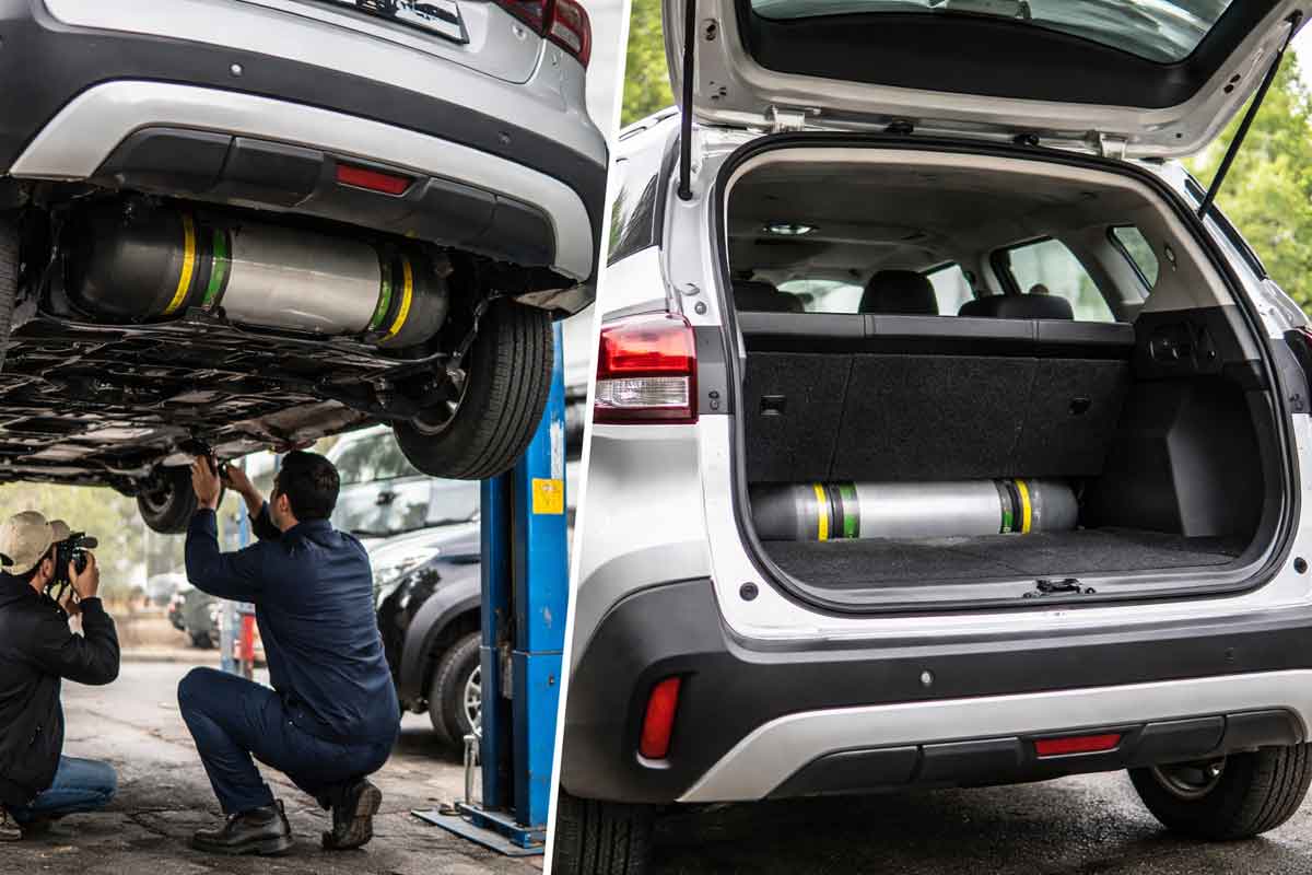 Maruti Brezza 2026: Underbody CNG Tank Spied & Boot Space Details