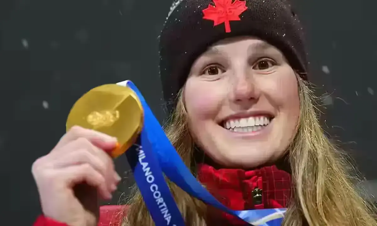 Freestyle skier Megan Oldham of Parry Sound, Ont.