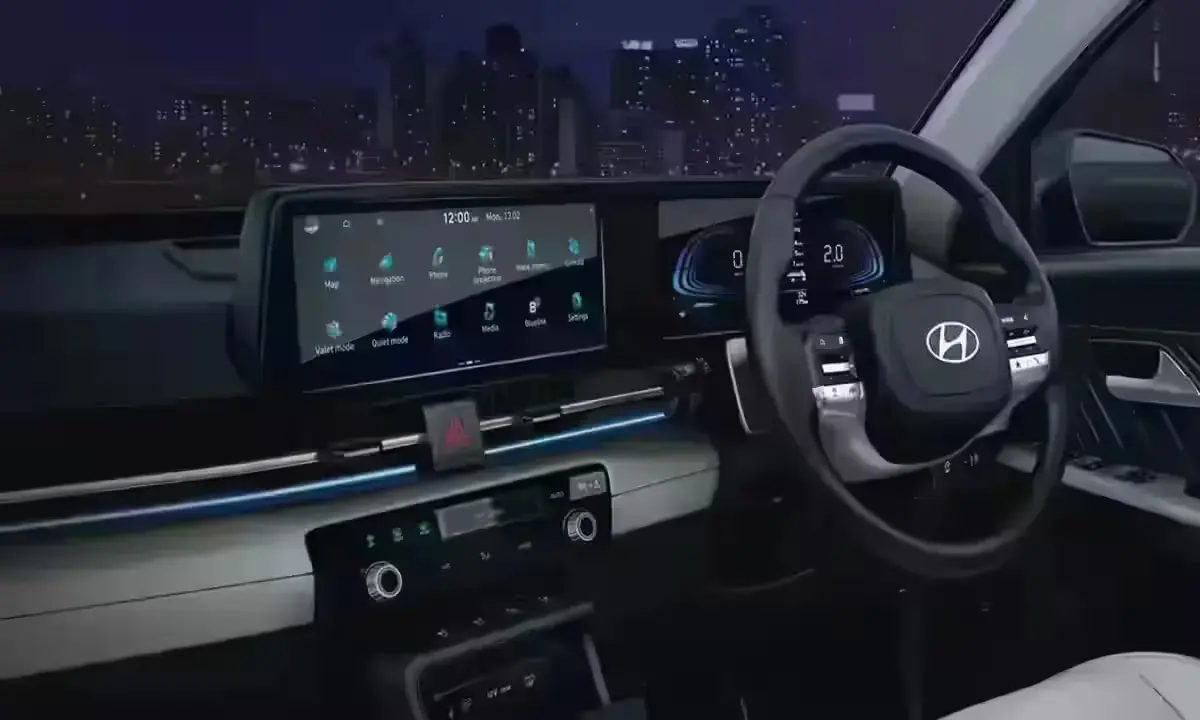Hyundai VERNA Car Facelift Interiors