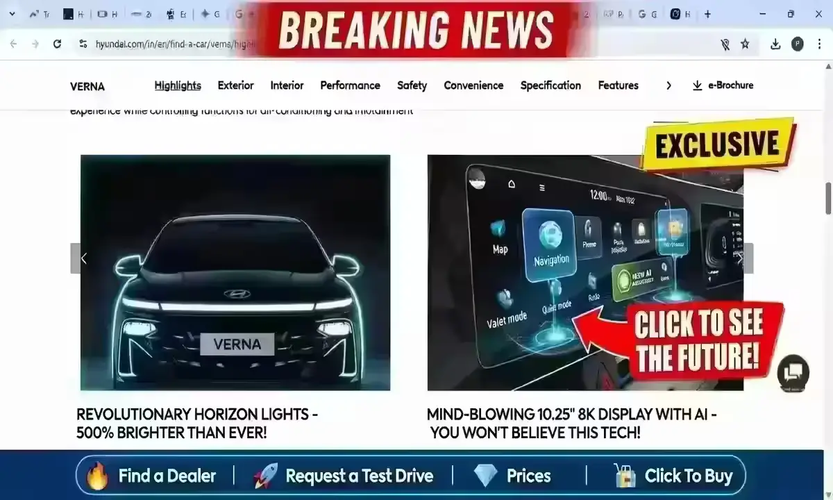 Hyundai Verna facelift interiors News