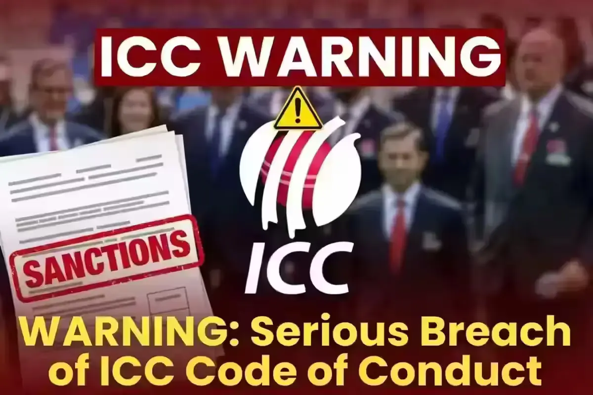 ICC warning severe sanctions over Pakistan India T20 World Cup boycott