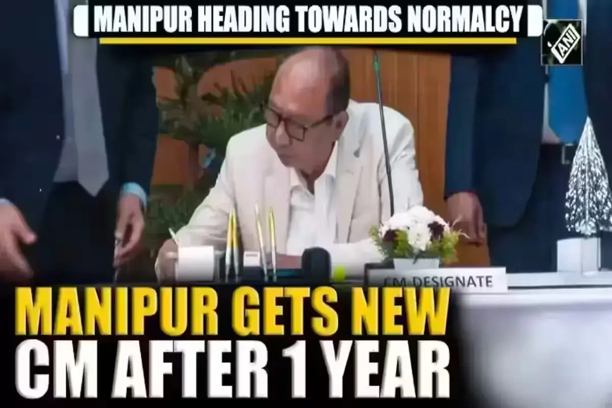 Manipur Gets New CM after 1 Year
