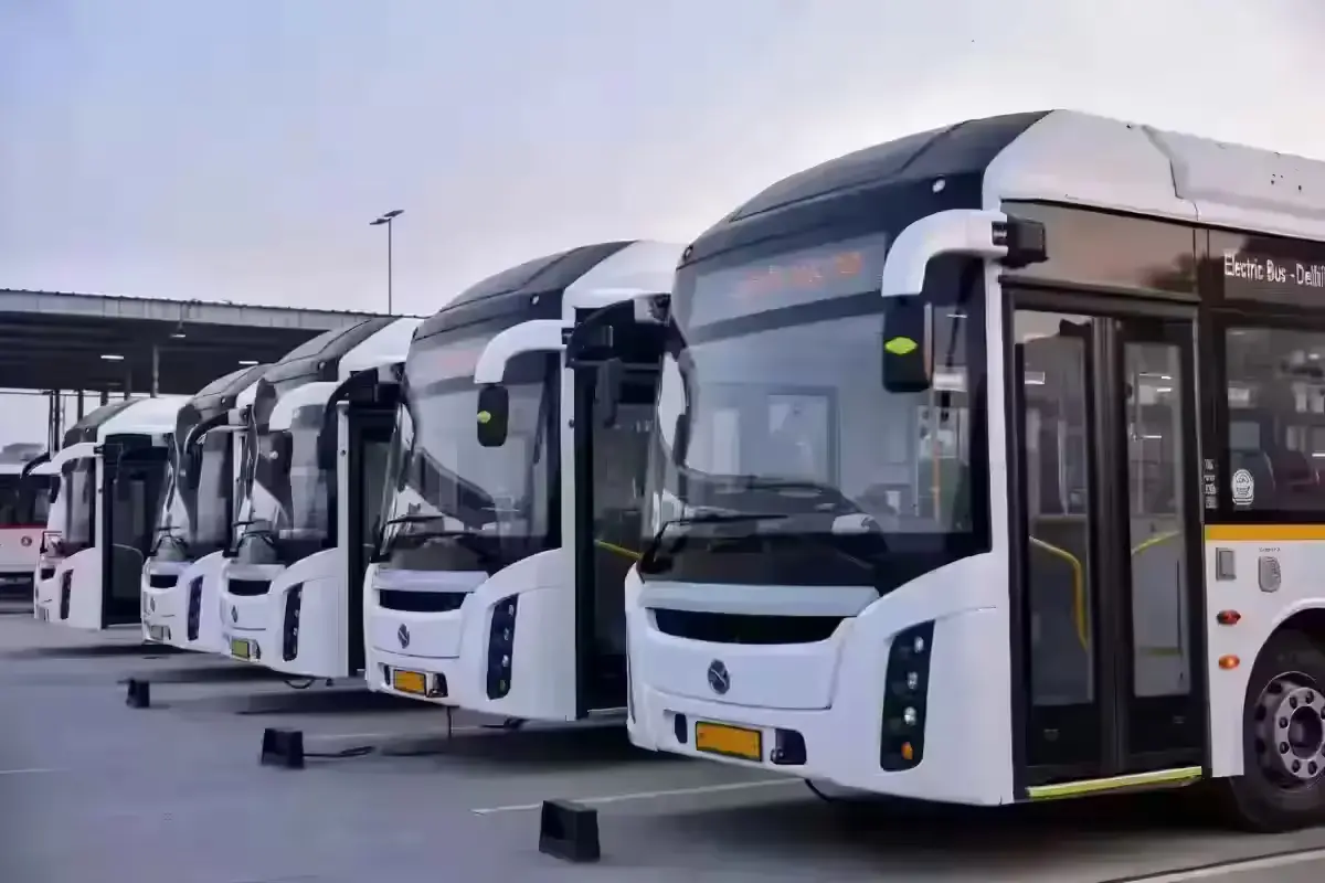New Delhi electric buses added as EV bus fleet reaches 4,000