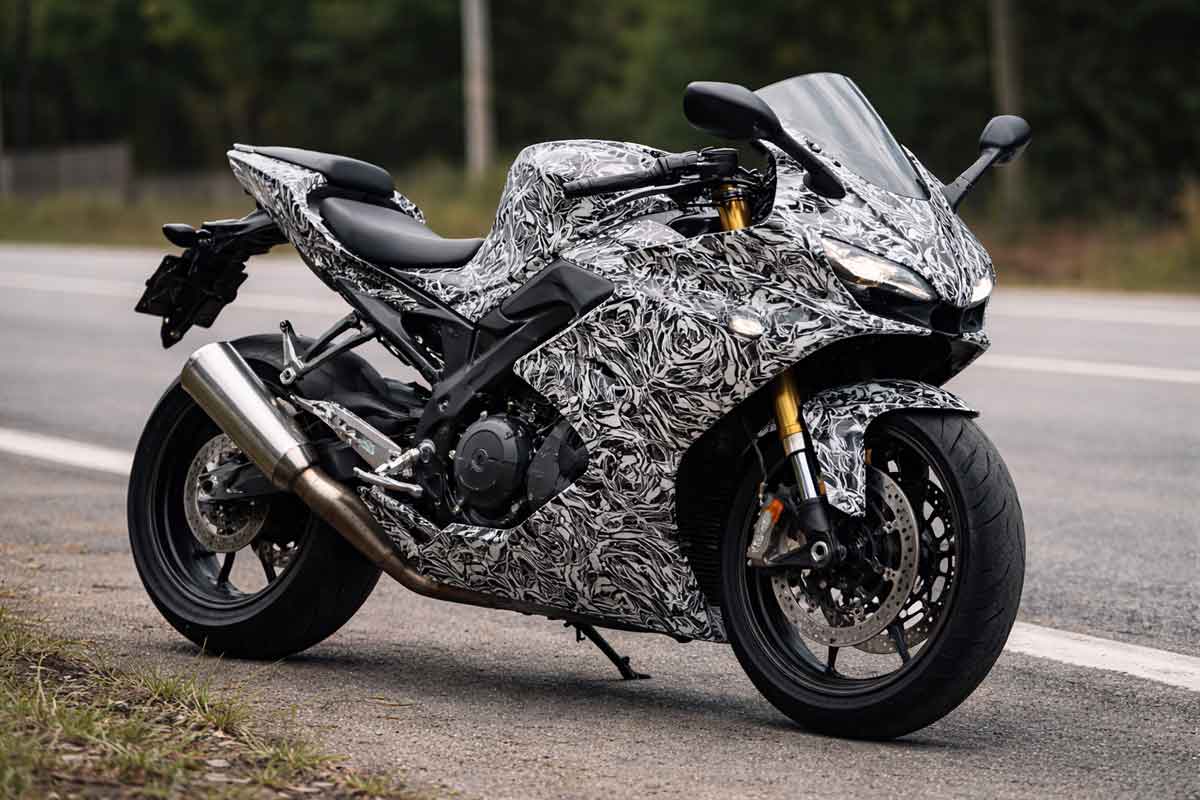 TVS Apache RR 450 Spied: Twin-Cylinder Sportbike Details