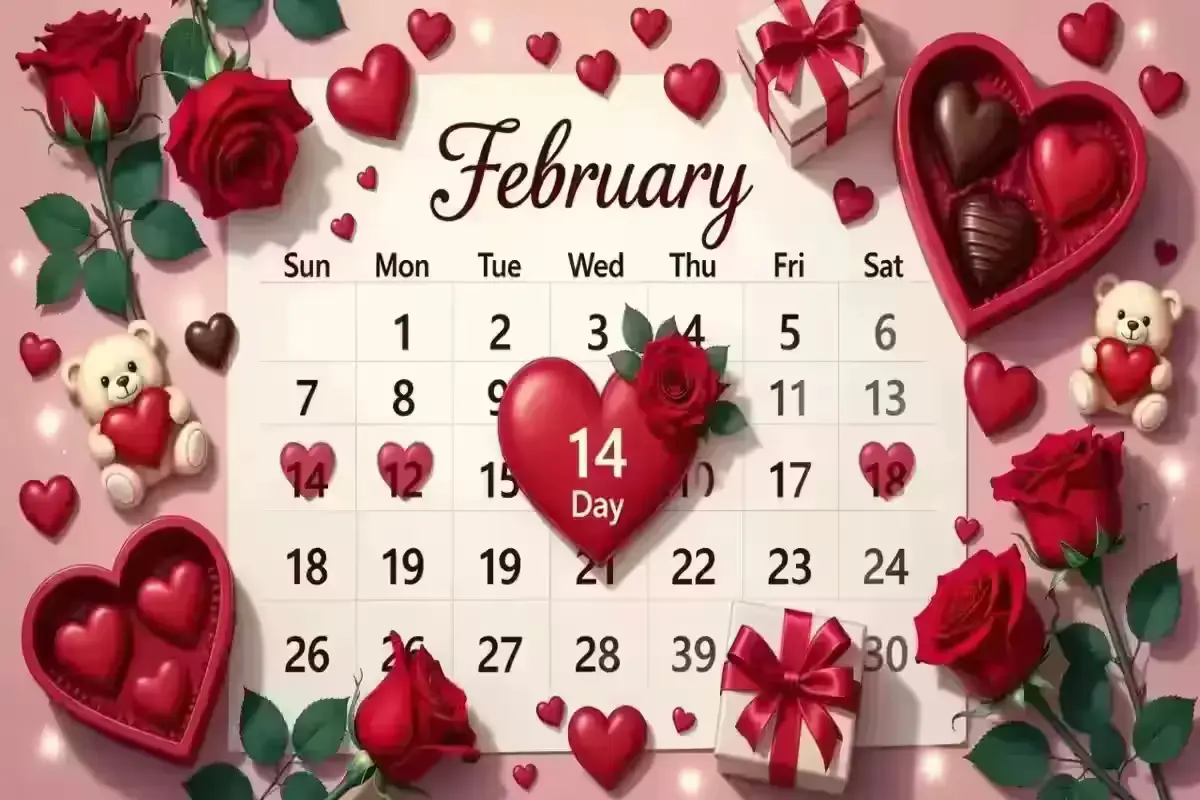 Valentine Week 2026 full list of days from 7 to 14 February with dates
