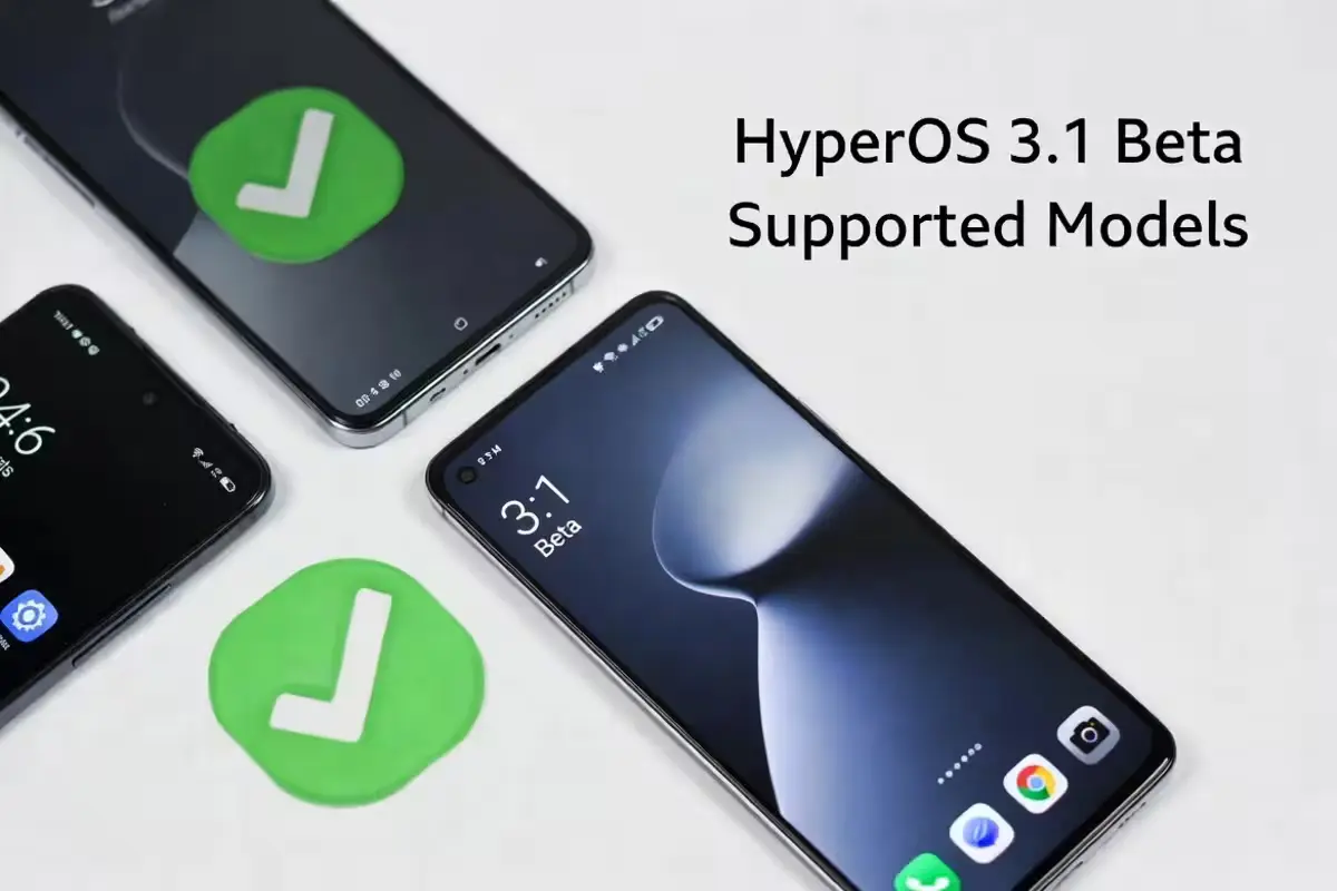 Xiaomi HyperOS 3.1 Beta eligible devices list 2026