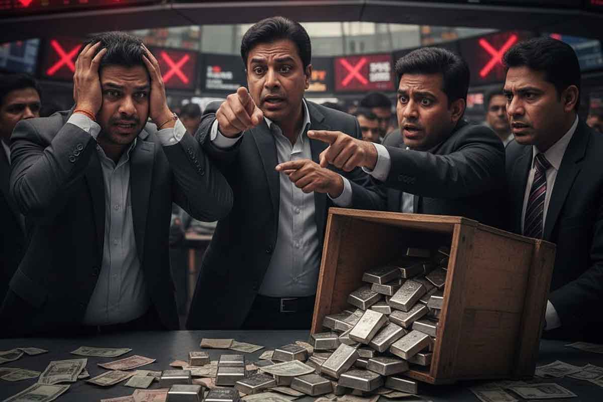 MCX Gold and Silver Price Crash: Silver Falls Below Rs 3 Lakh