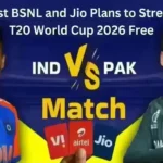 Best BSNL and Jio Plans to Stream T20 World Cup 2026 Free