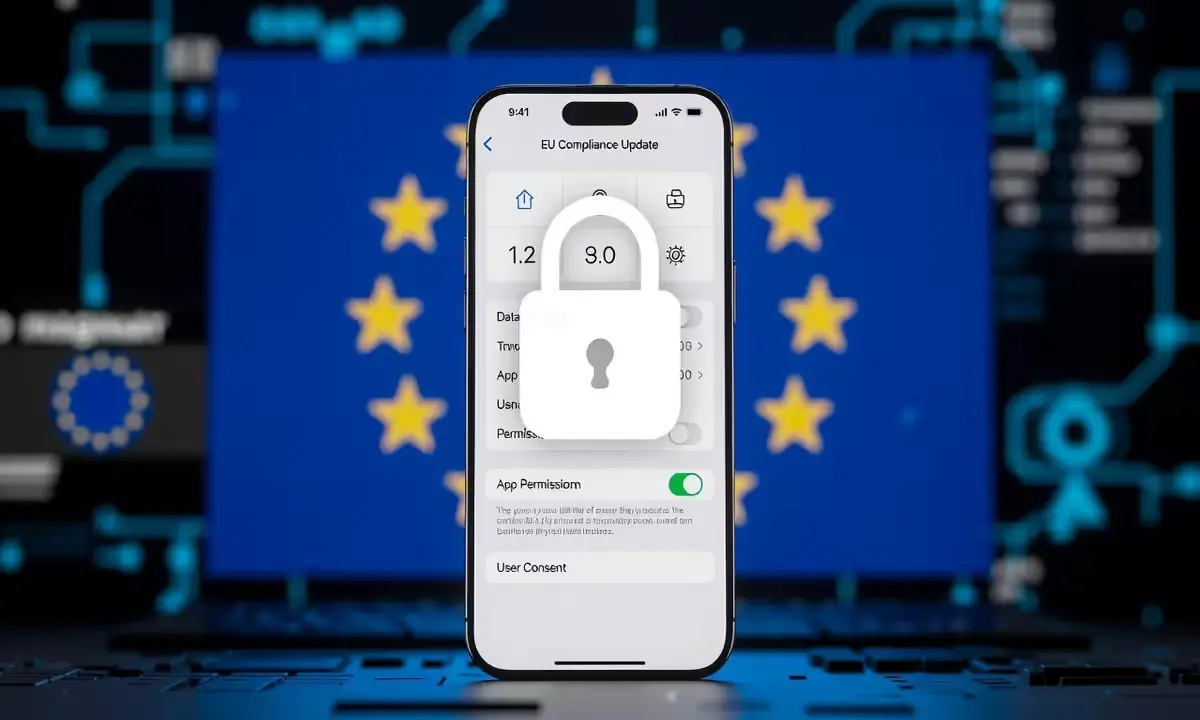 iOS 26.3 EU privacy settings and compliance changes screen