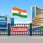 NSE and BSE stock exchange buildings closed for Mahavir Jayanti on March 31 2026 Indian stock market holiday