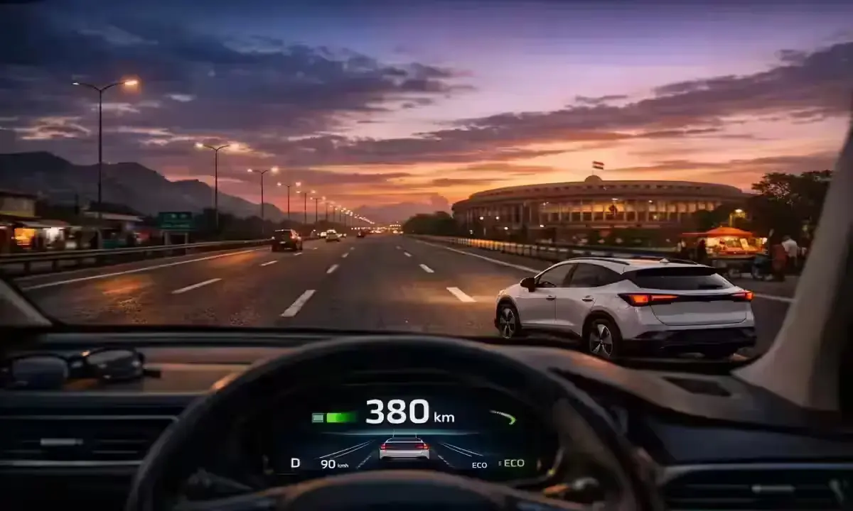 Tata Sierra EV highway range Delhi Jaipur NH-48 electric SUV India 2026