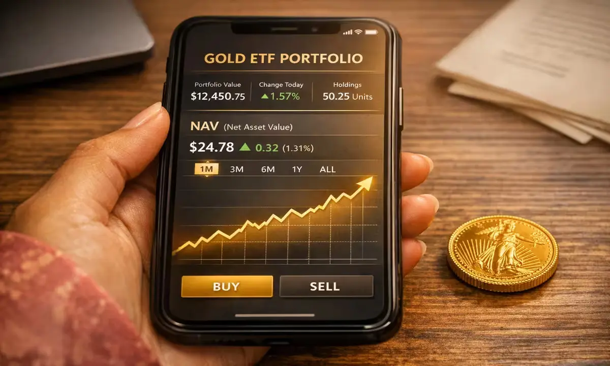 Gold ETF NAV tracking on mobile app — SEBI April 2026 ETF rule change India