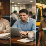 India pension schemes 2026 comparison — central government UPS NPS employee, private sector EPS worker, and unorganised sector APY PM-SYM applicant