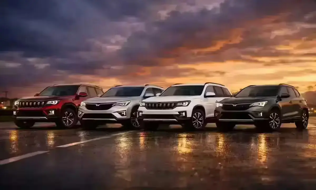 Mahindra Scorpio N vs MG Hector Plus vs Tata Safari vs Hyundai Alcazar 2026 price comparison India