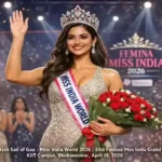 Sadhvi Satish Sail of Goa - Miss India World 2026 61st Femina Miss India Grand Finale  KIIT Campus, Bhubaneswar, April 18, 2026