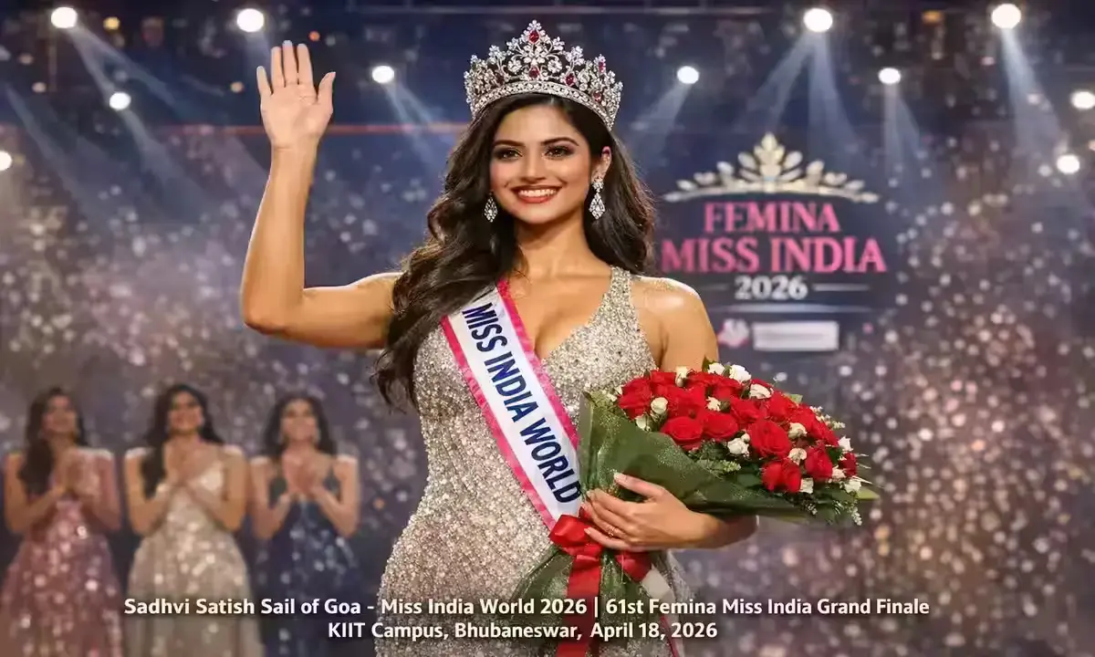 Sadhvi Satish Sail of Goa - Miss India World 2026 61st Femina Miss India Grand Finale  KIIT Campus, Bhubaneswar, April 18, 2026
