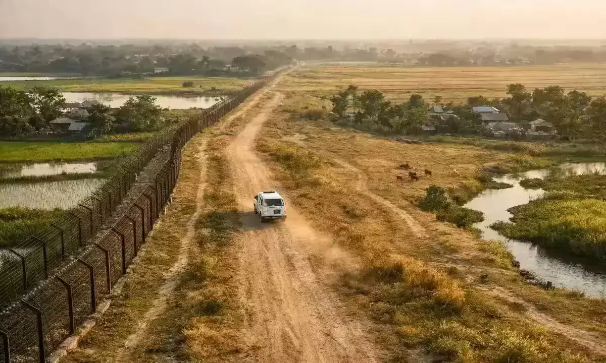 India Bangladesh border fencing in West Bengal BSF land transfer approved May 2026