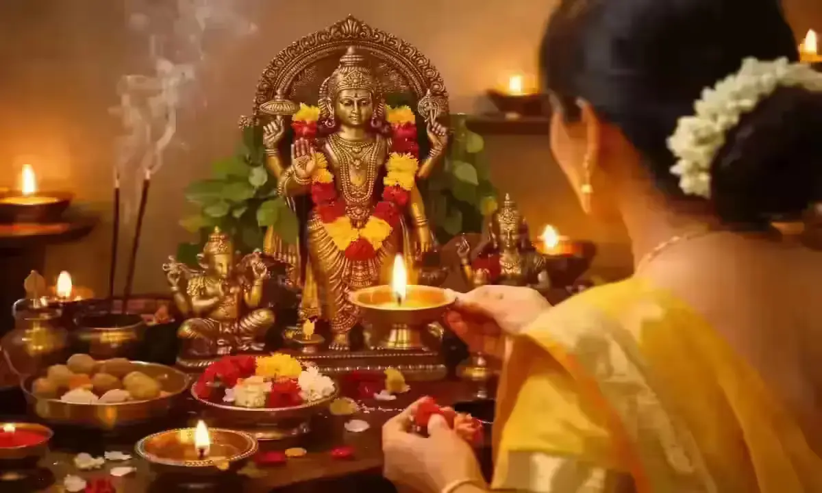 Padmini Ekadashi 2026 puja vidhi — Lord Vishnu की पूजा tulsi aur flowers se, Adhik Maas vrat