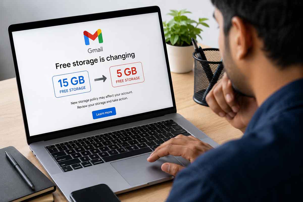 Google Gmail अब 5GB Free Storage दे रहा है - फोन नंबर न दो तो 15GB गया!