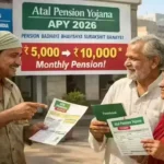 अटल पेंशन योजना 2026 में ₹5,000 से ₹10,000 पेंशन बढ़ाने के प्रस्ताव को दिखाती तस्वीर