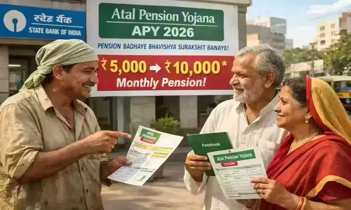 अटल पेंशन योजना 2026: ₹5,000 नहीं, अब मिल सकती है ₹10,000 पेंशन? सरकार के फैसले का इंतजार