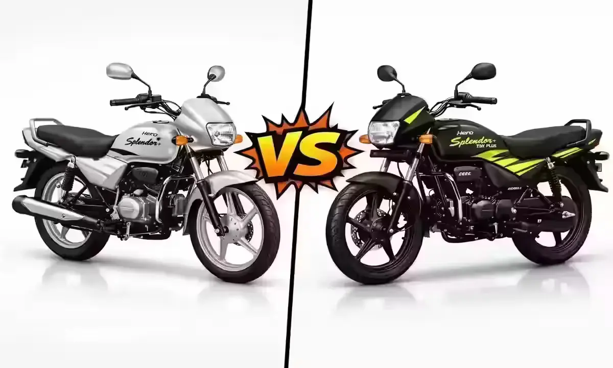 Hero Splendor Plus regular vs Splendor Plus Flex Fuel 2026 comparison - price difference ₹6000