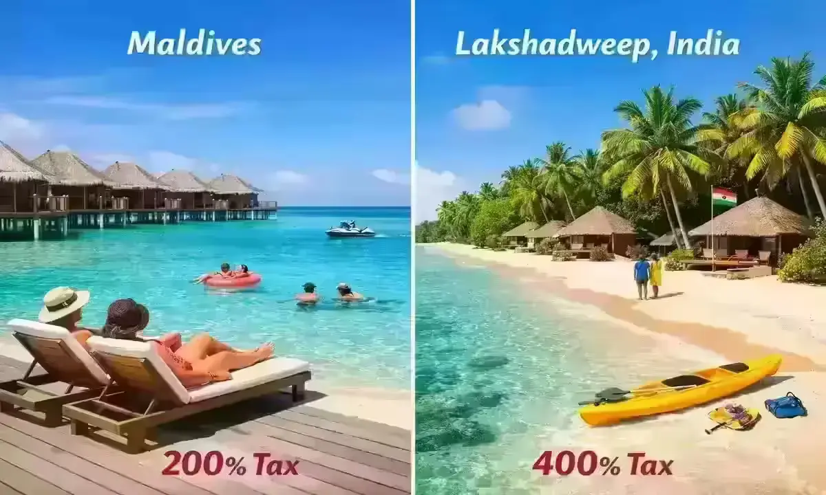 मालदीव बनाम लक्षद्वीप टूरिज्म तुलना - Lakshadweep New Alcohol Policy 2026 के बाद competition